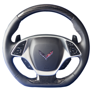 Corvette C7 – Carbon Fiber Custom Steering Wheel