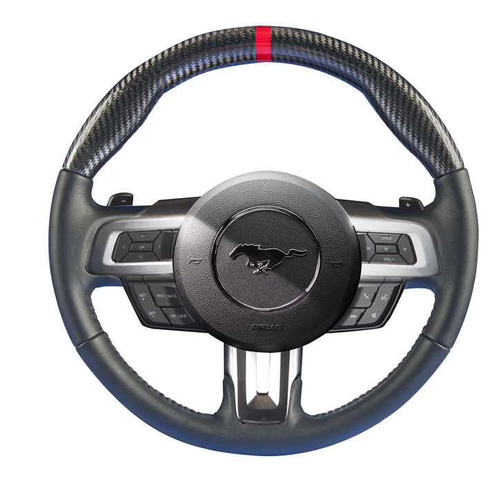 Mustang – Carbon Fiber Custom Steering Wheel