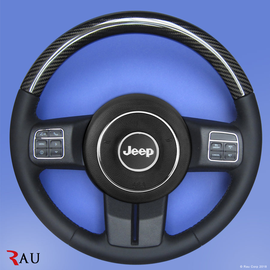 Wrangler JK – Carbon Fiber Custom Steering Wheel